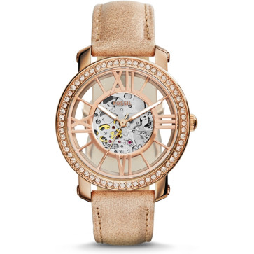 Correa de reloj Fossil ME3060 Cuero Beige 18mm